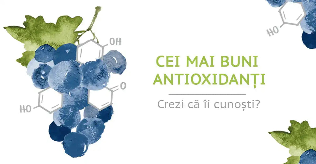 Cei mai buni antioxidanți pentru prevenirea îmbătrânirii premature a pielii. Crezi că îi cunoști