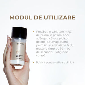 Pudră purificatoare Kombucha + Kaolin, Perfect Glow