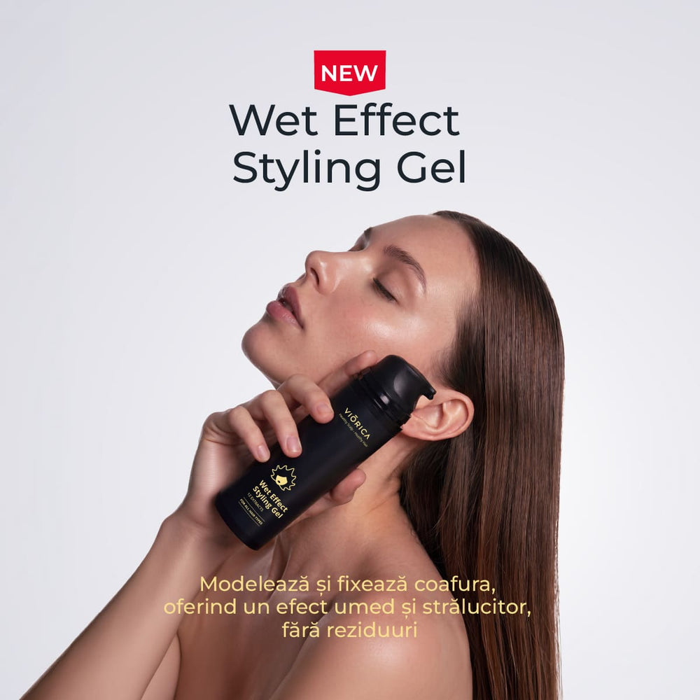 Gel de styling cu efect umed