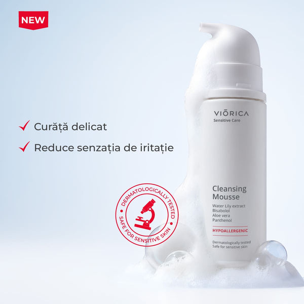 Mousse de curățare, Sensitive Care