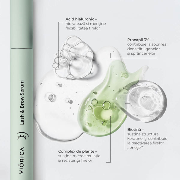 Ser pentru gene și sprâncene 7ml
