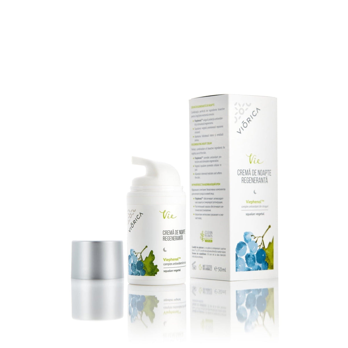 Cremă regenerantă de noapte, Viorica Vie