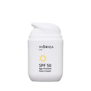 Cremă de Protecție Solară Age-Prevent Spf 50, Viorica Solar