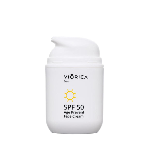 Cremă de Protecție Solară Age-Prevent Spf 50, Viorica Solar