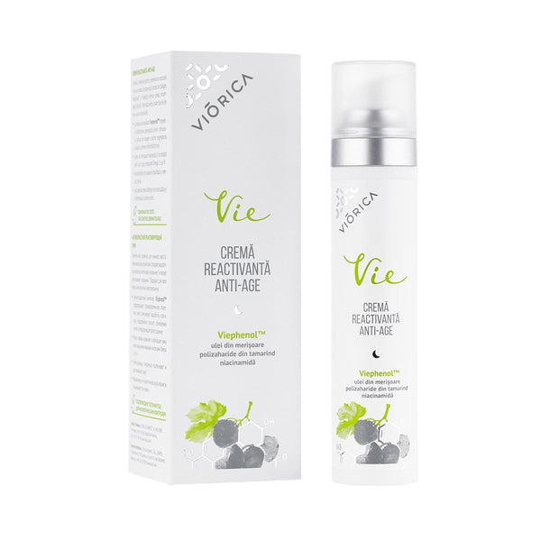 Cremă reactivantă Anti-Age de noapte, Viorica Vie