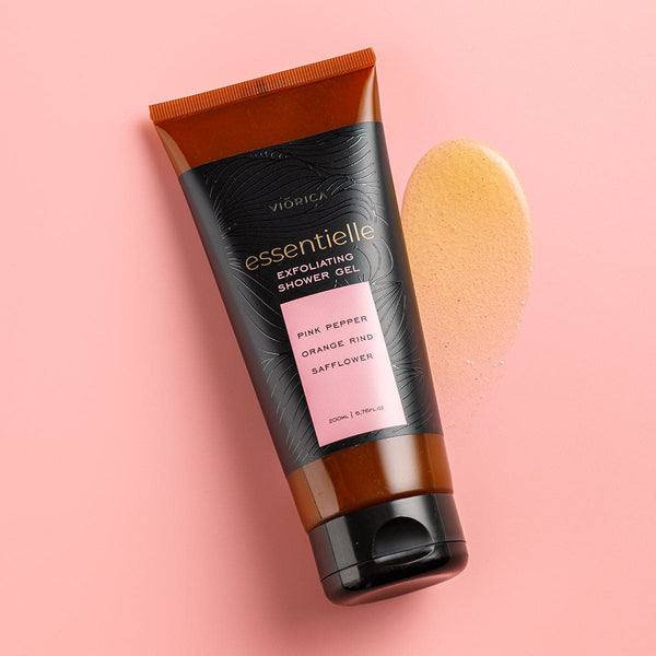 Gel de duș exfoliant Viorica Essentielle