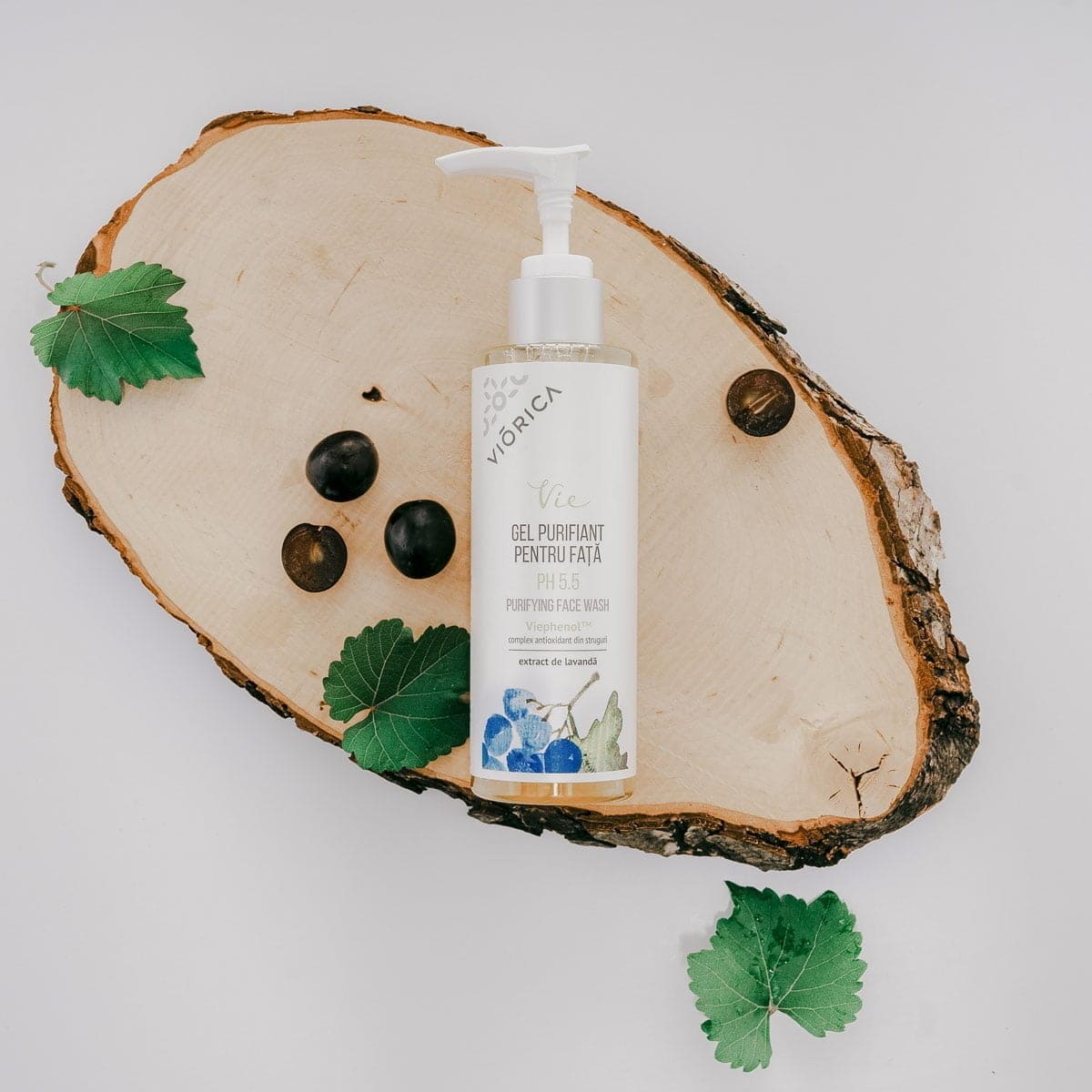 Gel purifiant pentru față, Viorica Vie