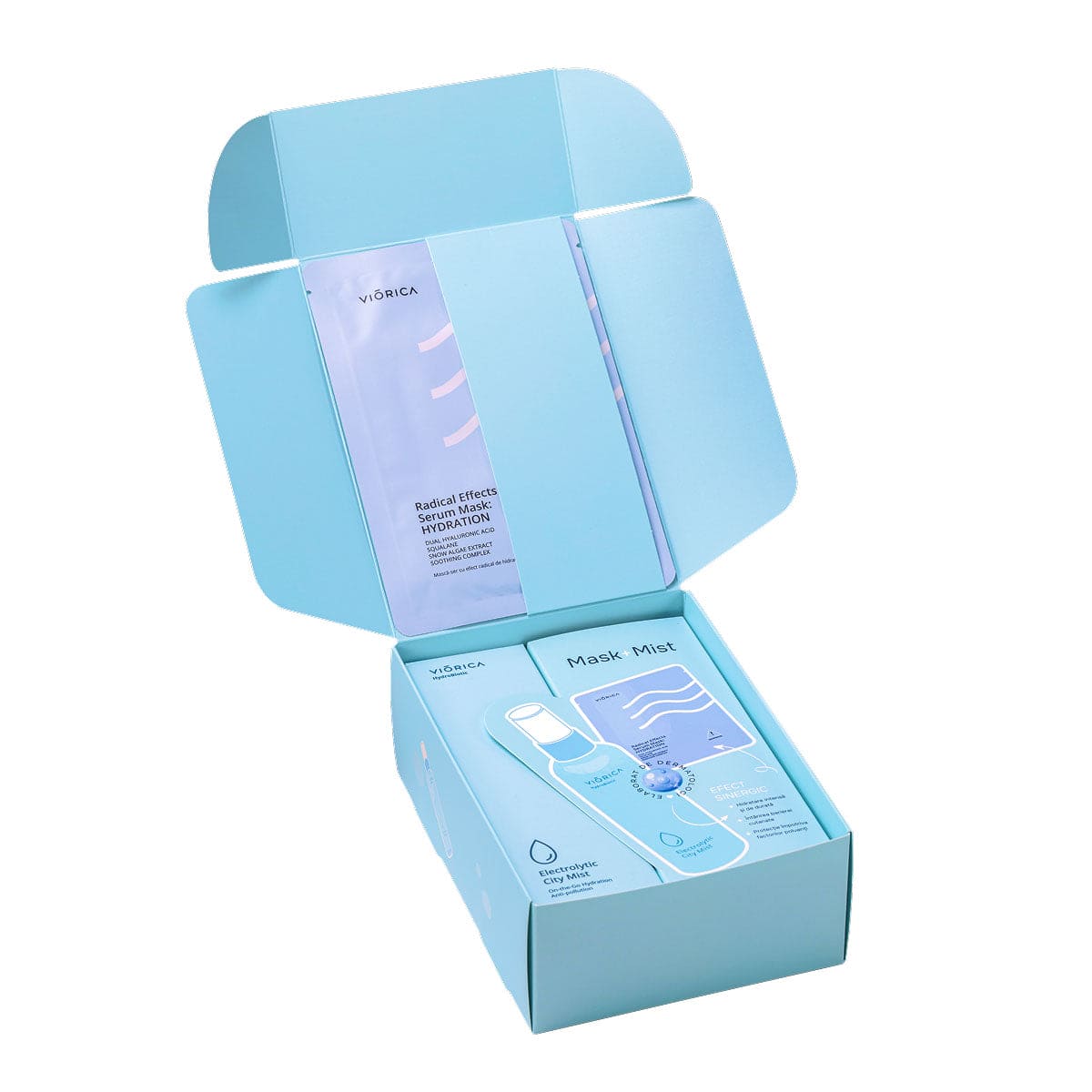 Set Hydration HEROES Spray facial + Masca-ser