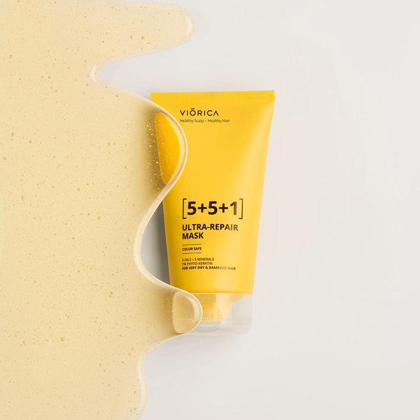 Mască Ultra-Reparatoare 5+5+1 pentru păr foarte uscat și deteriorat, Viorica