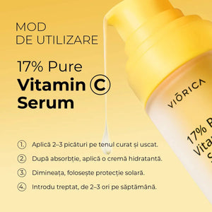 Ser cu Viorica Cosmetic Moldova 17 Vitamina C pură Serul cu Vitamina C 17