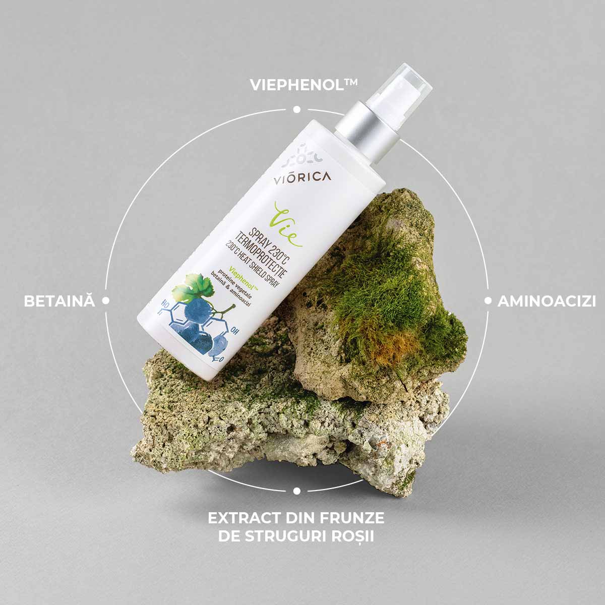 Spray 230°C termoprotecție, Viorica Vie