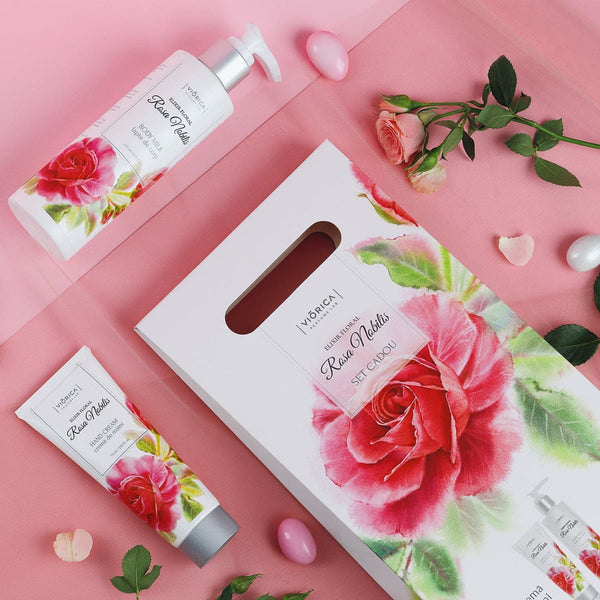Set pentru corp „Elixir Floral Rosa Nobilis”