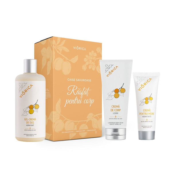 Set pentru corp „Răsfăț cu caise savuroase”