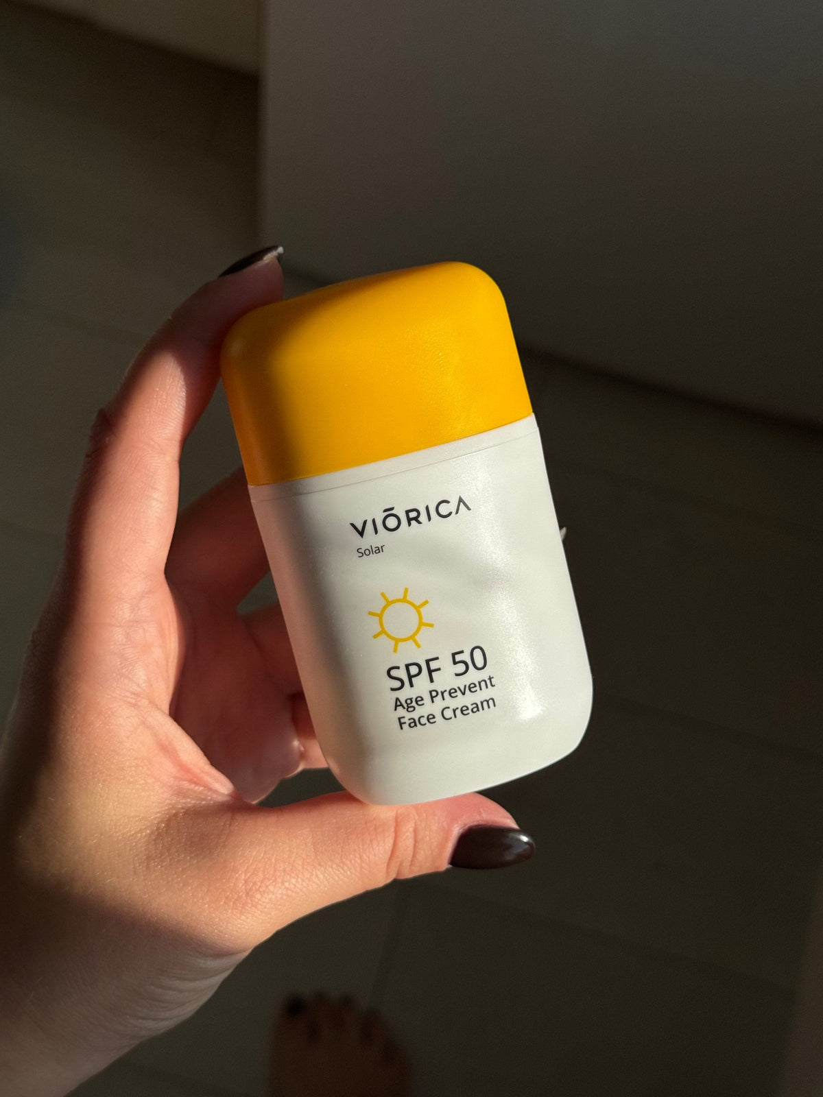 Cremă de Protecție Solară Age-Prevent Spf 50, Viorica Solar