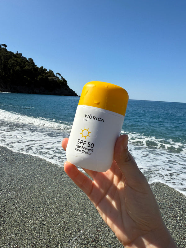 Cremă de Protecție Solară Age-Prevent Spf 50, Viorica Solar